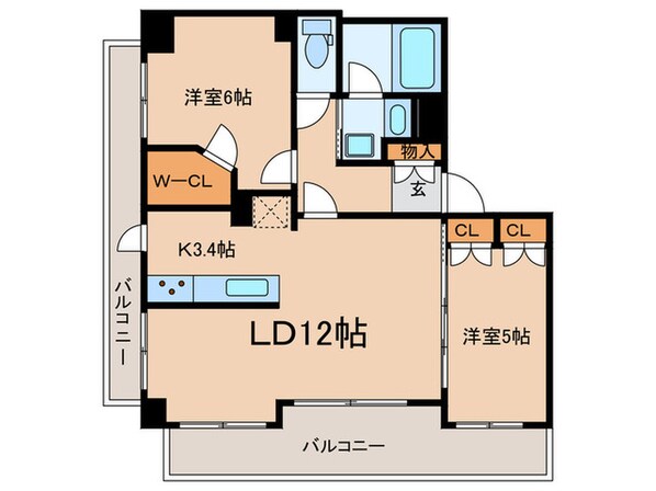 KDXレジデンス尾山台の物件間取画像